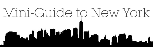 Mini Guide New York header