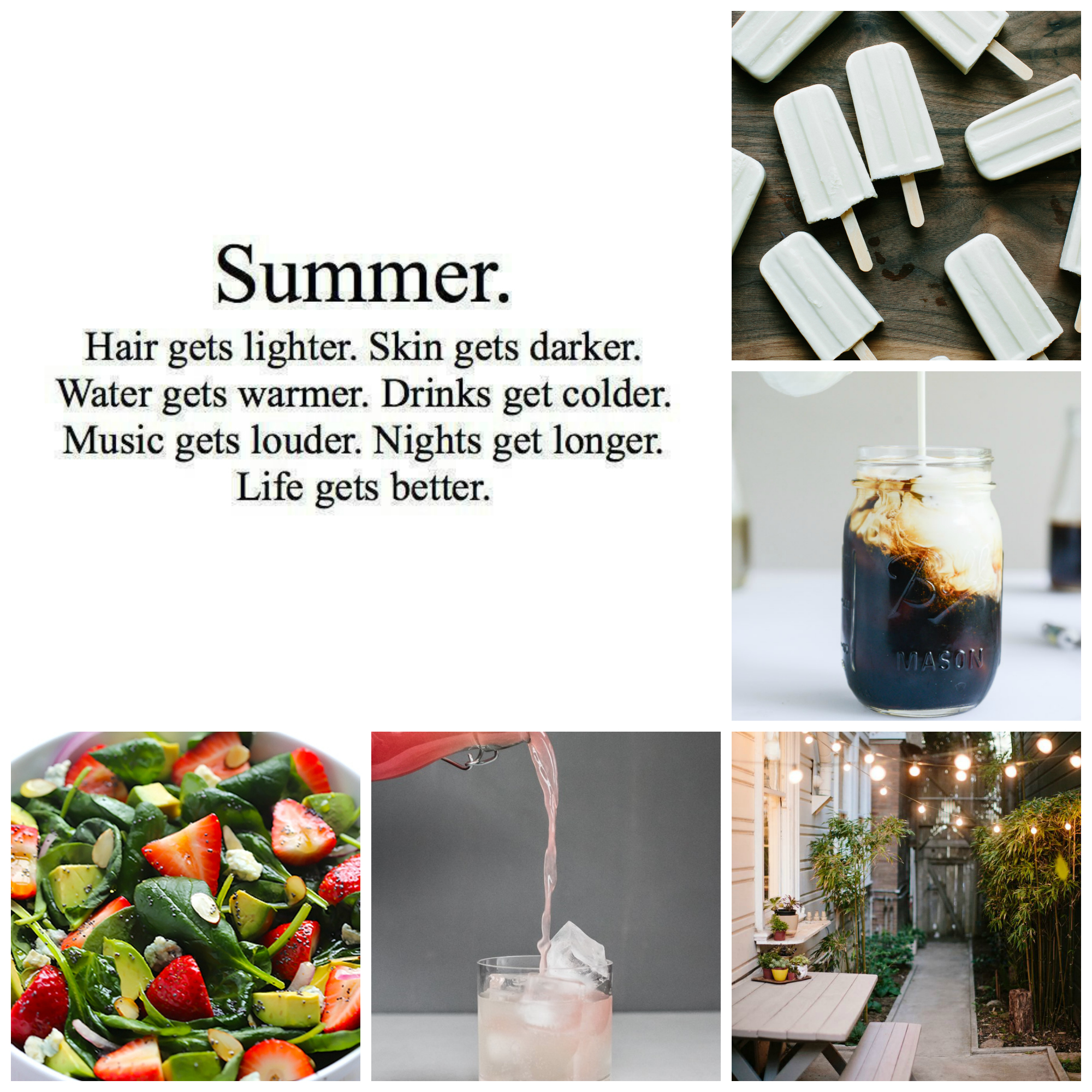 Summertime Collage
