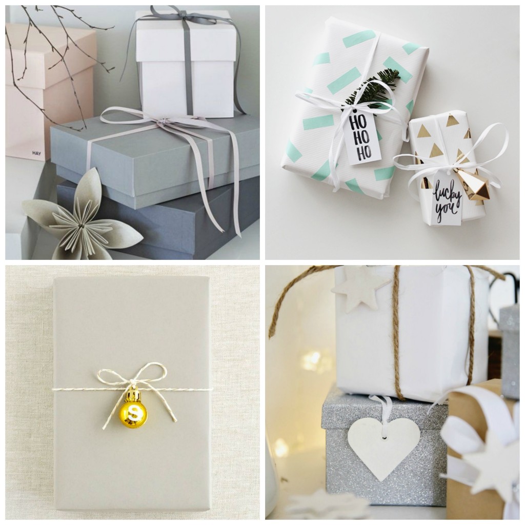 light gift wrapping