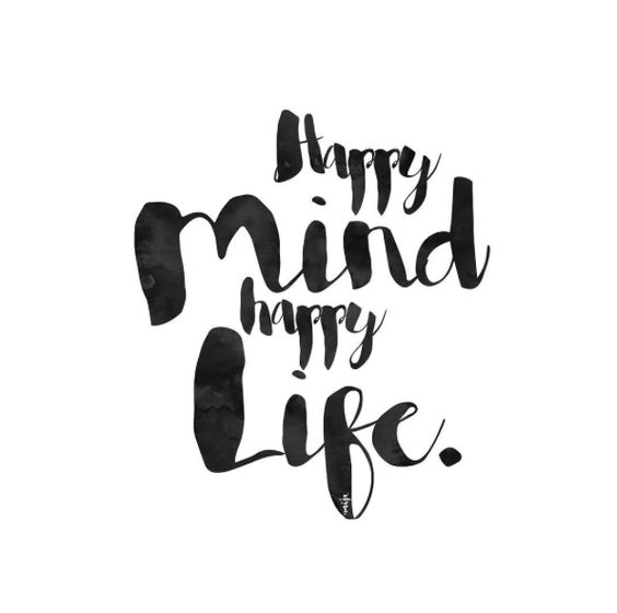 happy mind happy life